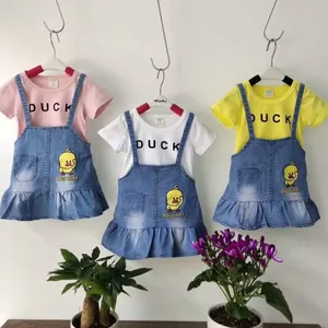 中童2019夏装新款童装童裙儿童裙衫女童夏季薄款衣服夏新外贸批发
