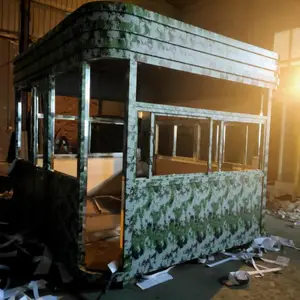 营口收费岗亭主营地产门卫室,古铜形象岗亭,金属雕花板门卫亭供应