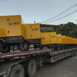 工厂直供 移动电站20KW至1000KW柴油发电机组 静音箱集装箱应急用电