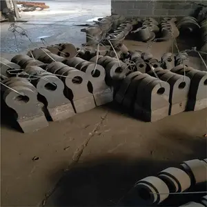 双金属冷热复合打砂锤头高锰钢榔头筛板衬板环锤