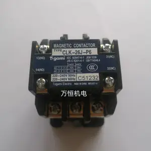 供应日本户上TOGAMI 交流接触器 型号CLK-26J-P6 电压AC220V、240V 空调制冷、低开合频度专用