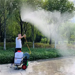 供应60L手推式打药机 小型手推式打药机 自动卷管喷雾器