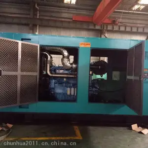 西藏新疆高原用柴油发电机　潍柴400KW柴油发电机　静音发电机组　