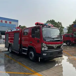 小型东风4吨水罐消防车 玉柴165马力