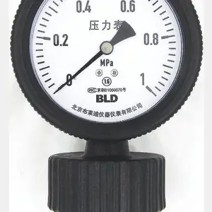北京布莱迪全塑（耐震）隔膜压力表 PYTS（N）-100.AO.104.M120.M20