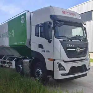东风天龙 20吨散装饲料车 ***456马力 可选配绞龙系统