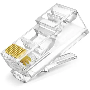 TP-LINK TL-EH5e01-24 超五类非屏蔽网络水晶头24个盒装