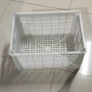 塑胶周转箩 商用收纳塑胶箩 大号镂空周转筐 加厚蔬菜水果筐