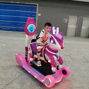 阿比鹿新款亲子碰碰车超级轩辕神鹿儿童电动商场户外广场游乐设备项目