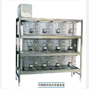 不锈钢双面水冲式兔笼 型号:JV222-RB35-15库号:M64242