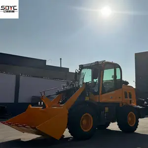 装载机养殖场用柴油四驱矮脚虎可加辅具一机多用小铲车