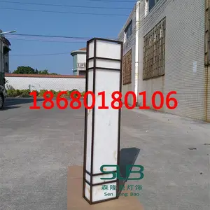 新中式简约壁灯***仿云石壁灯商业示范区挂灯居民小区景观壁灯