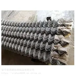 边坡绿化喷浆网A植草护坡喷浆挂网A山体绿化草籽喷播网思顺厂家供应