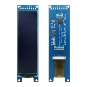 3.12寸OLED显示屏模块 64x256分辨率 SSD1362 9针带中文字库SPI接口
