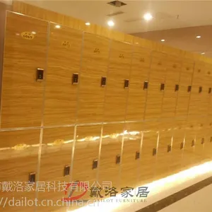 定制更衣柜健身房木质储物柜寄存包柜游泳馆浴室板式订制员工柜