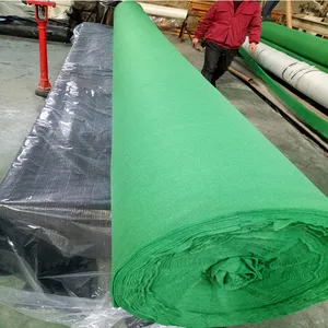 工厂新品防尘绿色土工布工地防尘防冻苗木保护养护保湿土工布河南郑州
