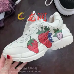 鞋子logo印标 定制 3d立体拼图 UV打印设备