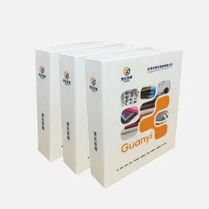 商务样品册印刷设计_长印印刷_封套_商务_硬纸板_A4_D型