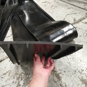 橡胶止水带中埋外贴背贴钢边式651型中埋止式橡胶水带