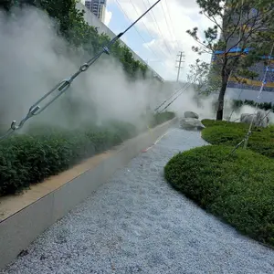 景区雾森系统安装 人造雾设备 好雾森科化造 高压喷雾造景 支持定制