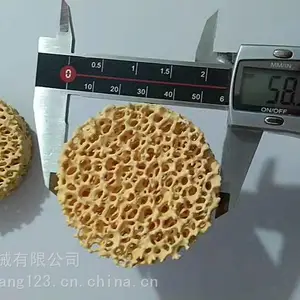 重庆市涪陵区圣泉牌耐高温铸钢用陶瓷过滤网的使用方法
