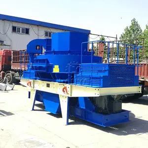 VSI7611立轴冲击破 小型河卵石打砂机 碎石制砂生产线设备