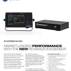 SAAB产品 R5 AIS R5 GPS/DGPS ,R4 AIS