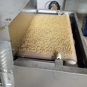 黑豆微波烘烤膨化设备 五谷杂粮微波熟化烘干设备