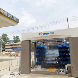 至暄隧道式洗车机 加油站洗车器 全自动无人值守洗车房 大型洗车机厂家