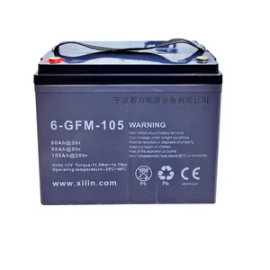电动叉车6GFM105蓄电池托盘堆垛车搬运车12V105AH