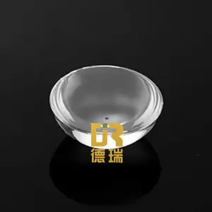 LSR高透光学硅胶透镜 液态硅胶模具厂家 LED灯透镜圆形高聚光光学透镜 定制硅胶车灯