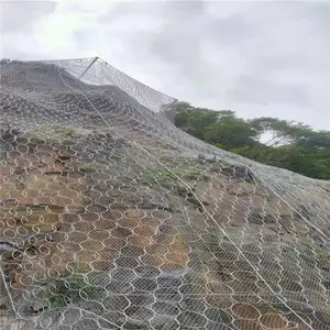 重庆山体防落石环形防护网 高速路护坡主动环形防护网 环形防护网厂家