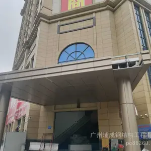 3mm厚外立面铝单板幕墙工程,2.5mm售楼部幕墙工程深化、加工