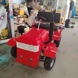 农庄彩色油桶小火车拖拉机油桶小火车
