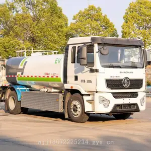13方陕汽纯电动洒水车 便宜新能源绿化喷洒车
