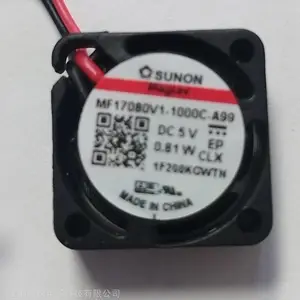 建准SUNON MF17080V1 -1000C-A99迷你微型风扇仪器精密设备行业散热小风扇。