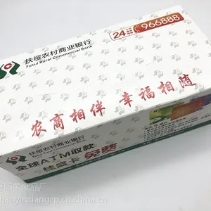 银行系统广告盒装抽纸定制——选好印象纸品厂