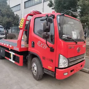 单桥拖吊连体 大型清障车 ，前四后八清障车价格，满意付款