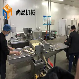 浸入式奶酪卷上浆机 速冻奶冻卷上糠机 上糠机研发厂家实力雄厚