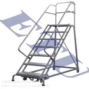 ETU易梯优,厂家供应仓库货架移动登高梯 登高车 江浙沪包邮