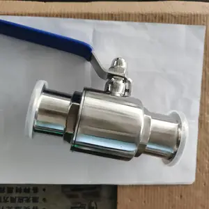 不锈钢卫生级直通球阀 手动直通球阀 快装球阀 法兰球阀直通