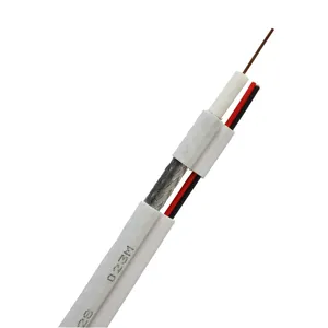 高清无氧铜RG6同轴电缆 家庭数字卫星电视线户外加密屏蔽射频线