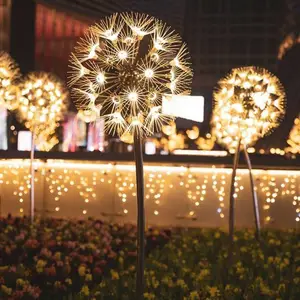 夏桐工厂定制led仿真蒲公英灯太阳能公园小区售楼处庭院草坪装饰户外防水景观