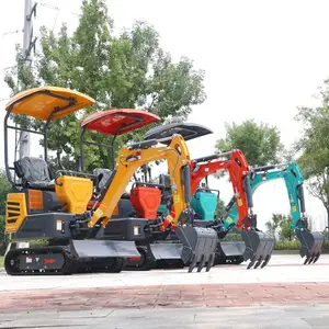 久保田发动机微型挖掘机葡萄园挖土用30小钩机岳工10小型挖机