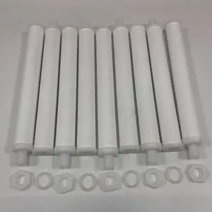 供应河北pe真空上料机滤芯50*600mm螺牙接头M26 固安pe上料机滤芯