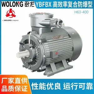 WOLONG卧 龙南阳防爆YBFBX低压复合防爆三相异步电机厂家直供