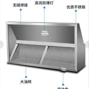 厨房油烟系统 油烟净化器 排油烟 改善环境