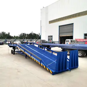 移动式登车桥 固定集装箱装卸货平台 液压升降机 斜坡装车搭桥登高车