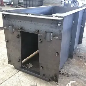 山东U型槽钢模具 混凝土流水槽钢模具 平台渡槽模板 应用领域