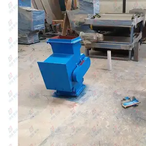 管道式永磁除铁器 水泥厂专用除铁器 潍矿管道自动除铁设备